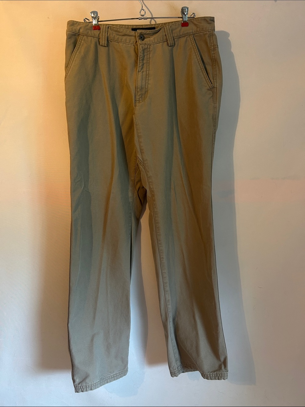 EMS Men's Tan Chino Pants